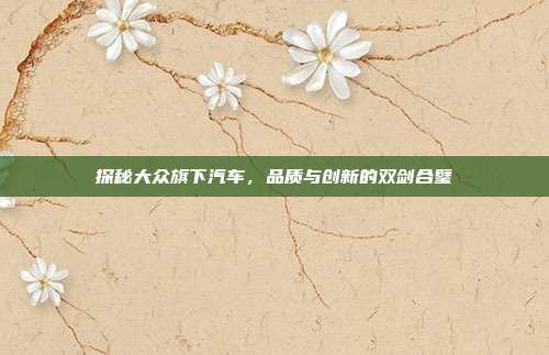 探秘大众旗下汽车，品质与创新的双剑合璧