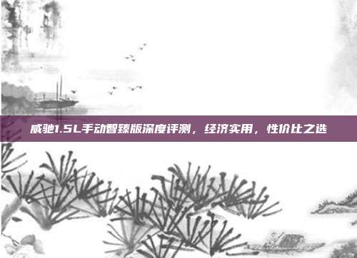 威驰1.5L手动智臻版深度评测，经济实用，性价比之选