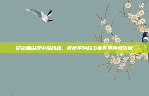 探秘自由侠中控线路，解析车辆核心部件布局与功能