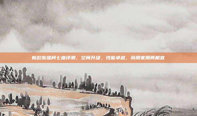 新款依维柯七座评测，空间升级，性能卓越，商用家用两相宜