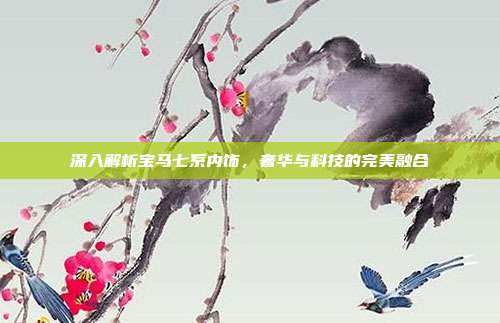 深入解析宝马七系内饰，奢华与科技的完美融合