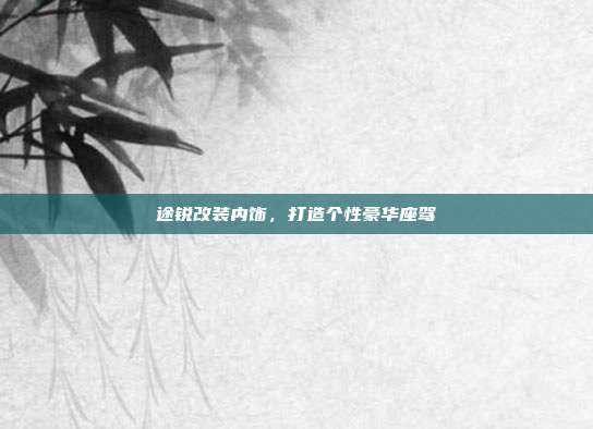 途锐改装内饰，打造个性豪华座驾