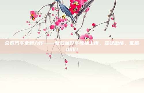 众泰汽车全新力作——新款越野车惊艳上市，驾驭激情，征服山川！