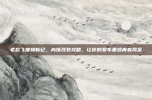 老款飞度焕新记，内饰改装攻略，让你的爱车重拾青春风采