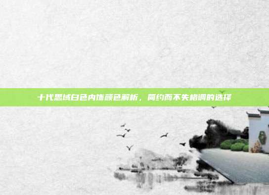 十代思域白色内饰颜色解析，简约而不失格调的选择