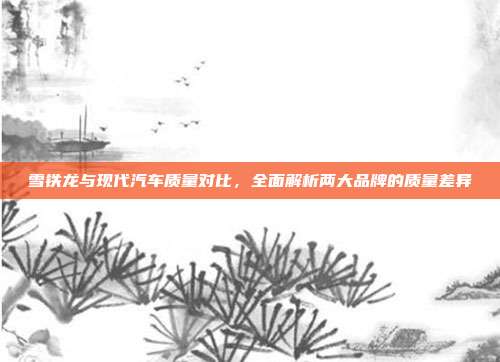 雪铁龙与现代汽车质量对比，全面解析两大品牌的质量差异