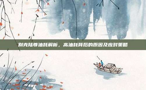 别克陆尊油耗解析，高油耗背后的原因及应对策略