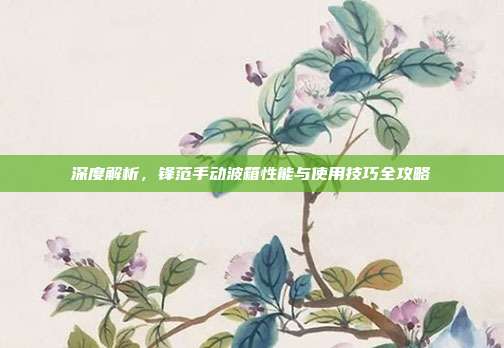 深度解析，锋范手动波箱性能与使用技巧全攻略