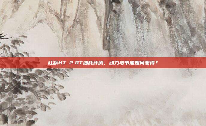 红旗H7 2.0T油耗评测，动力与节油如何兼得？