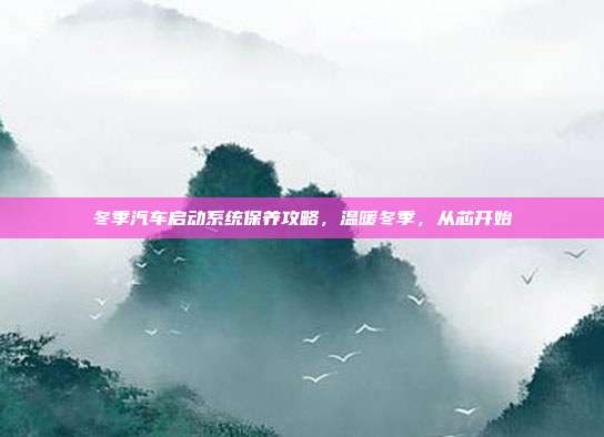 冬季汽车启动系统保养攻略，温暖冬季，从芯开始